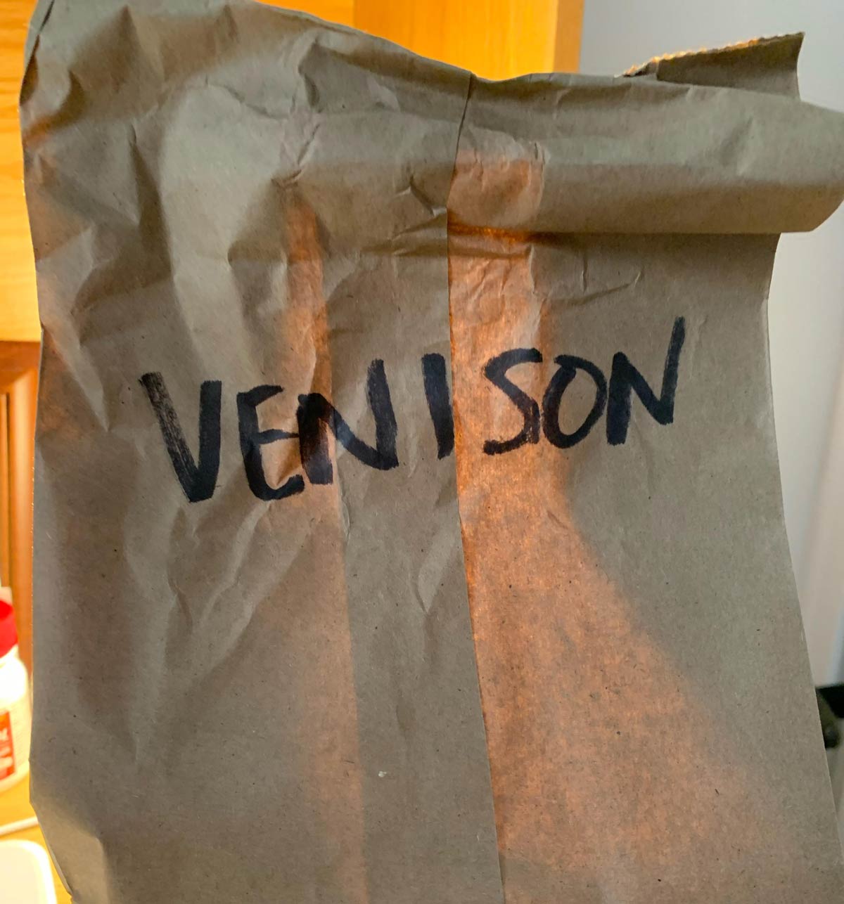 Odd way to spell “Vincent” on my lunch order