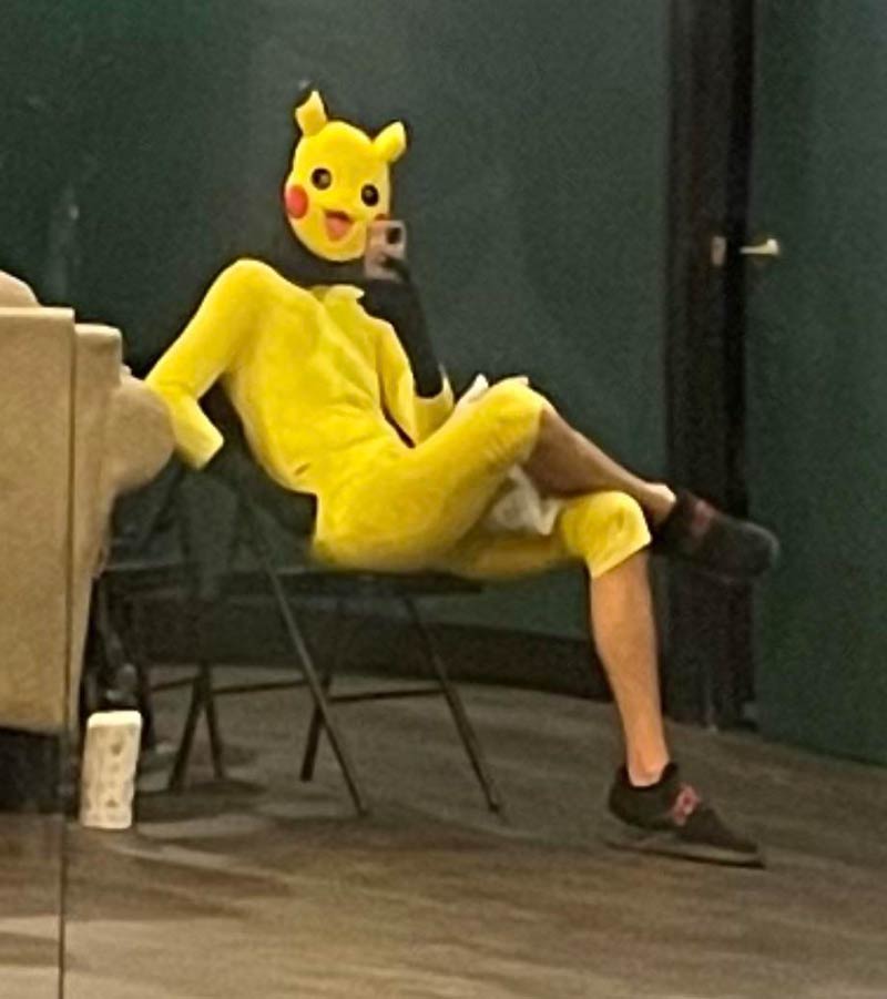 Everyone seems to really hate my Pikachu costume