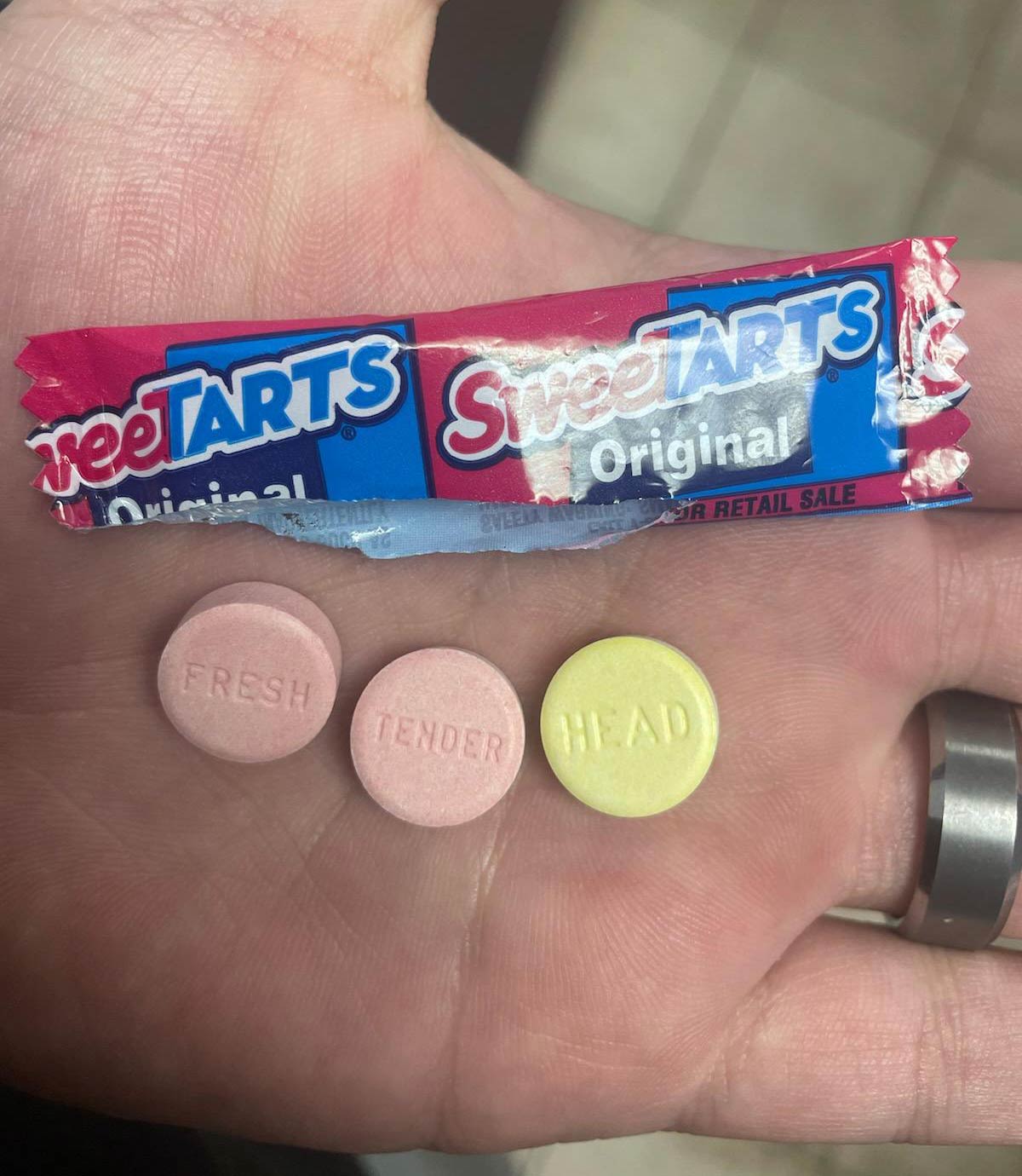 How did Sweet tarts know what I want for my birthday?