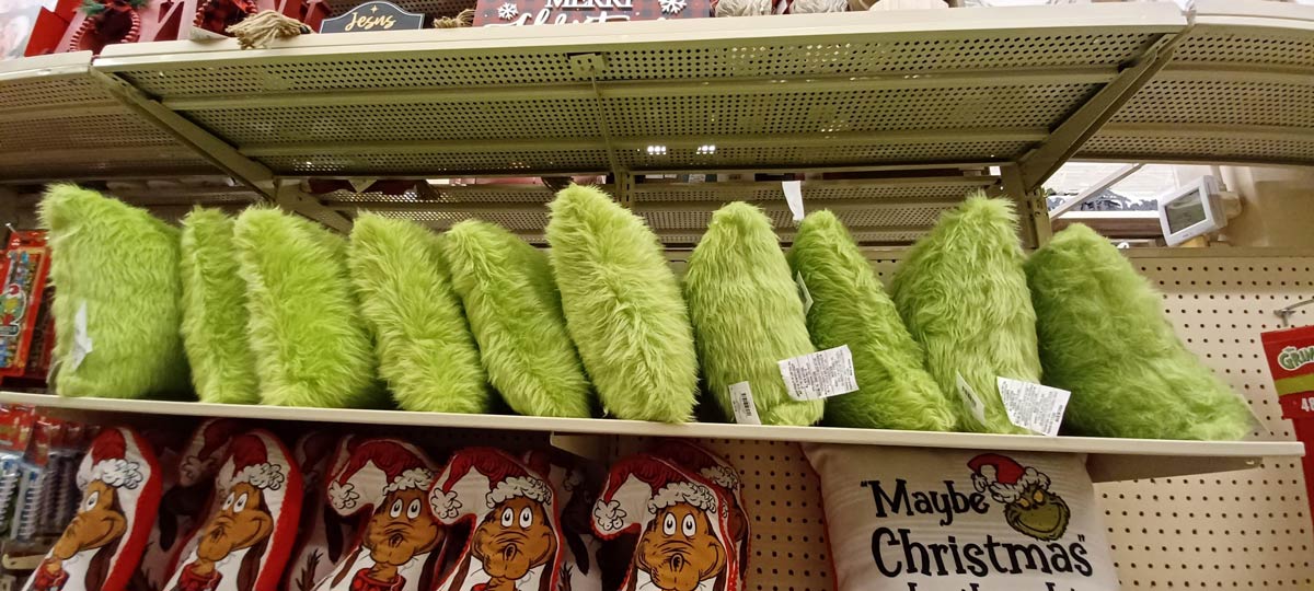 Alright. Who skinned The Grinch?