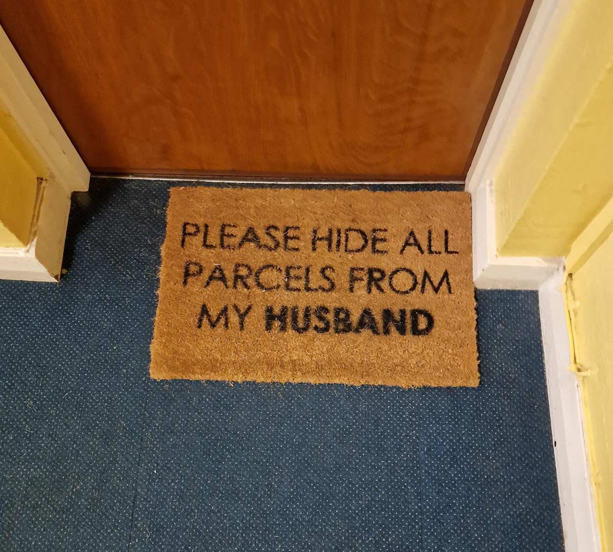 As someone who times the arrival of their parcels carefully, this gave me a chuckle