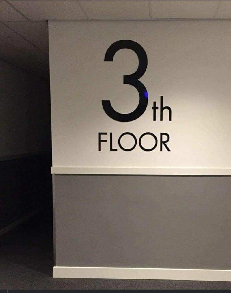 Ah yes the thirth floor
