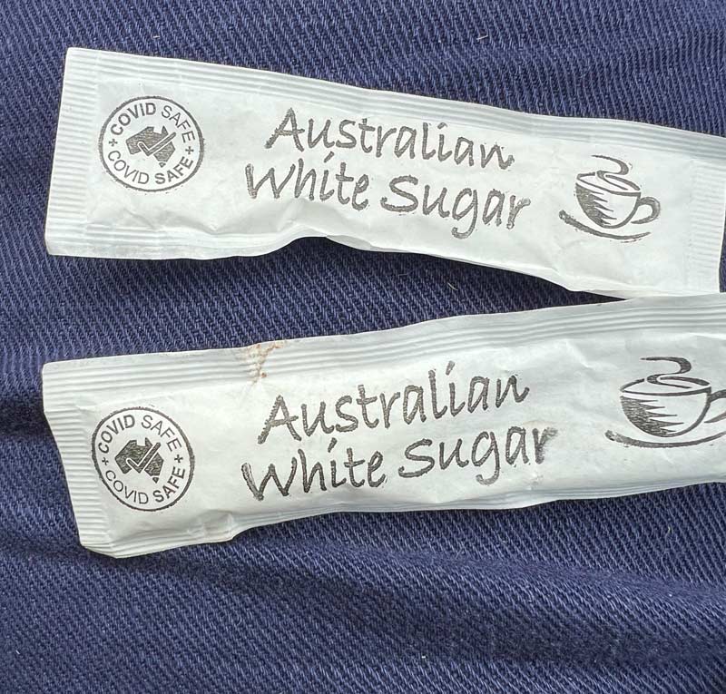 My sugar was marked as COVID safe