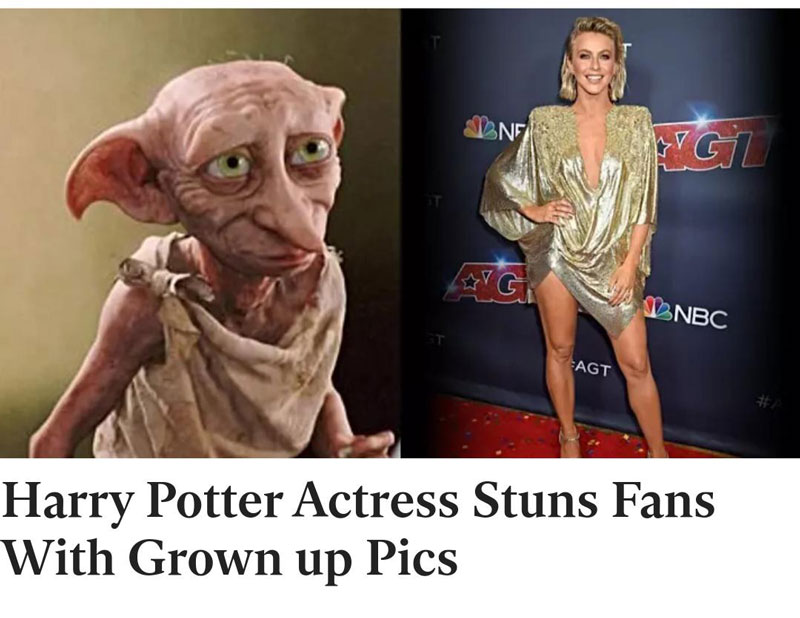 Dobby is looking well