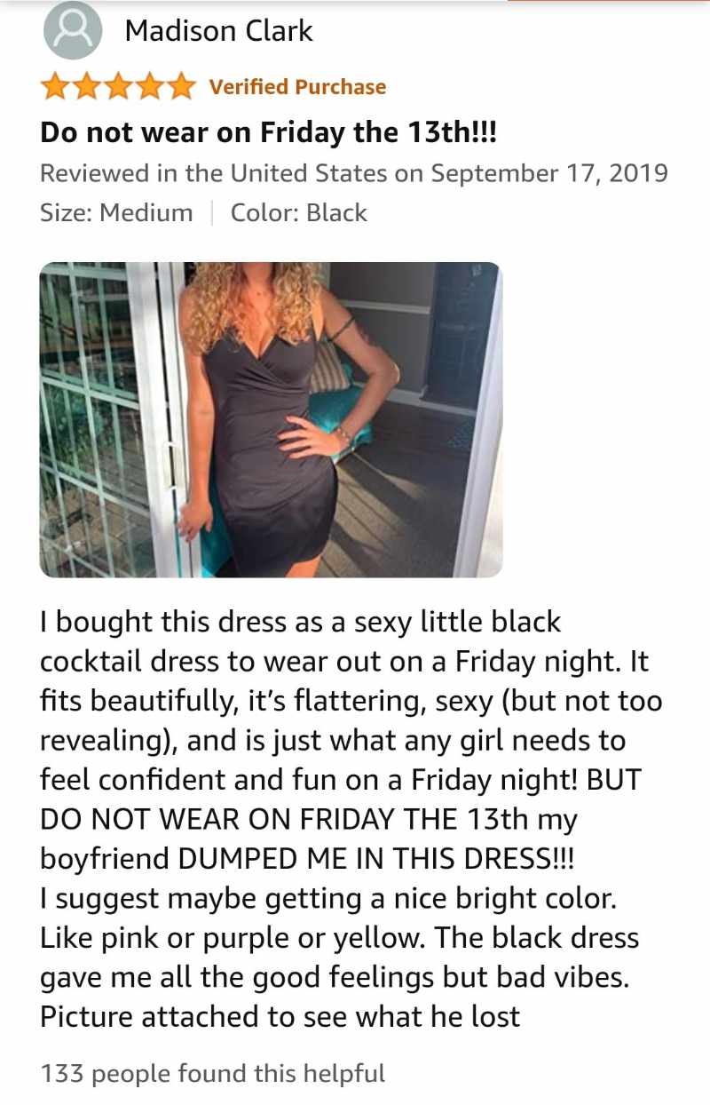This dress review
