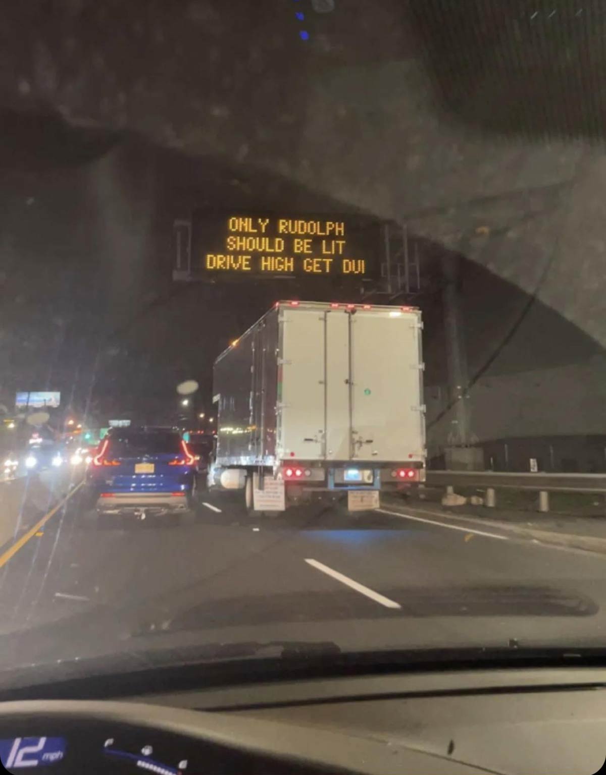 Freeway sign in NJ