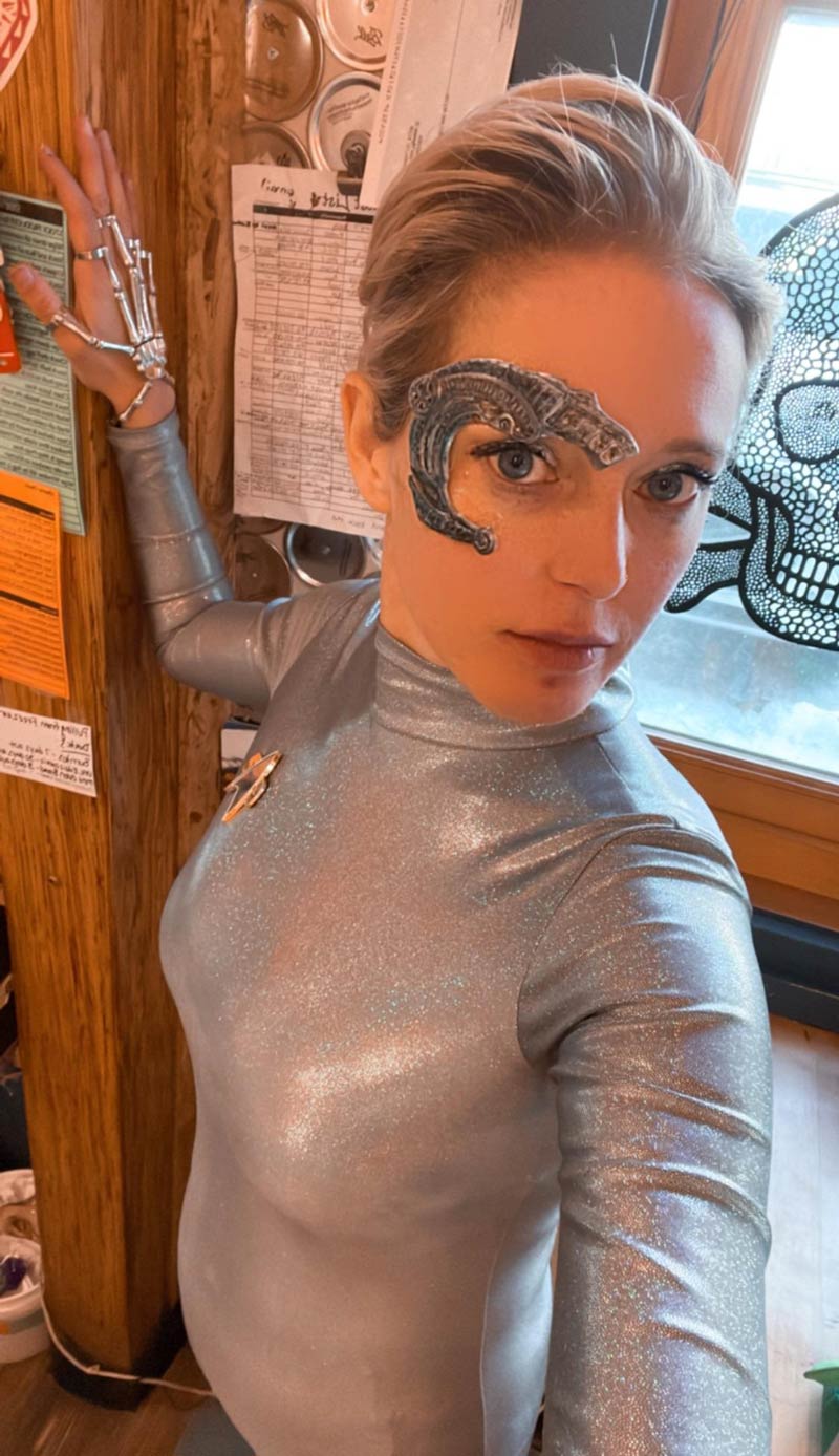 For Halloween I was Seven of Nine