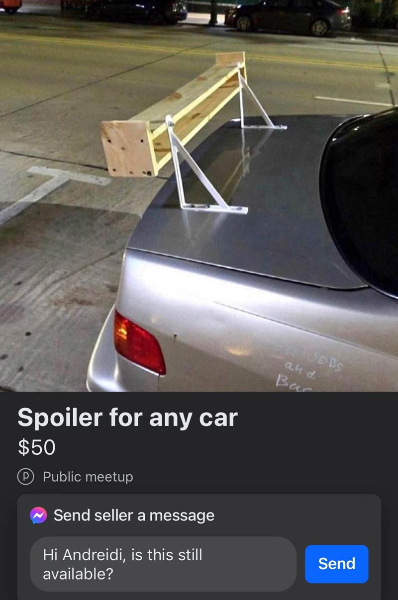 Spoiler for any car