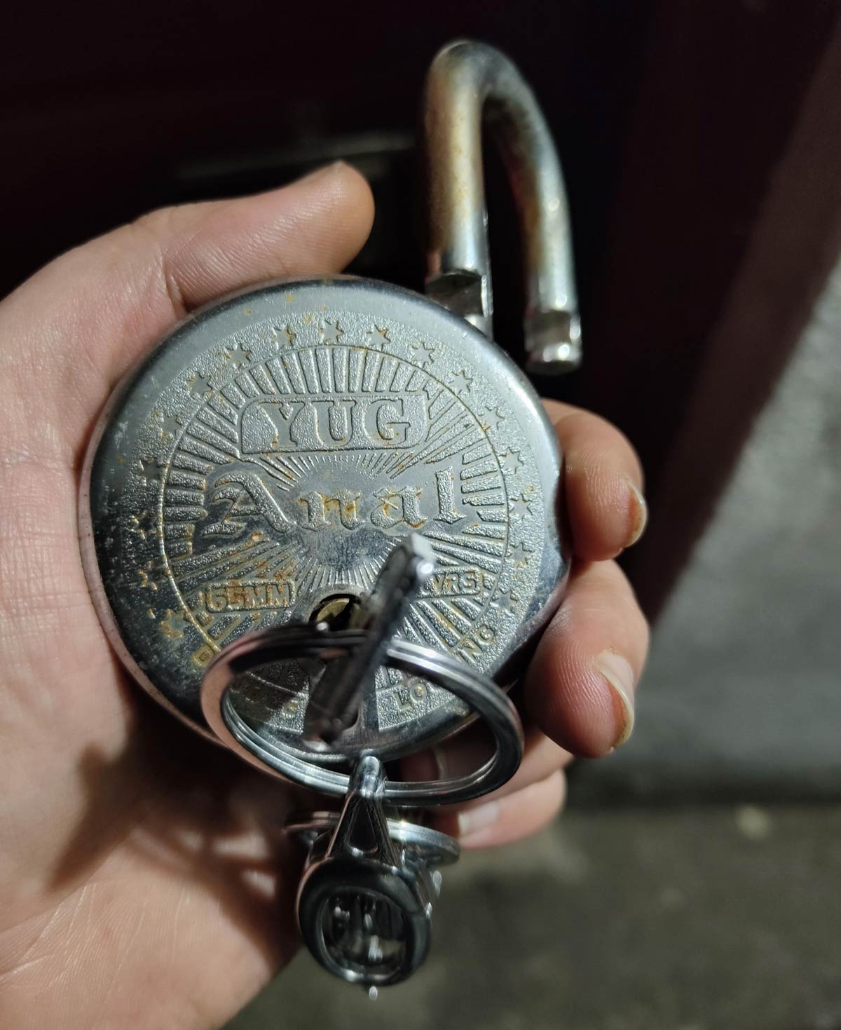 Old lock at my farm