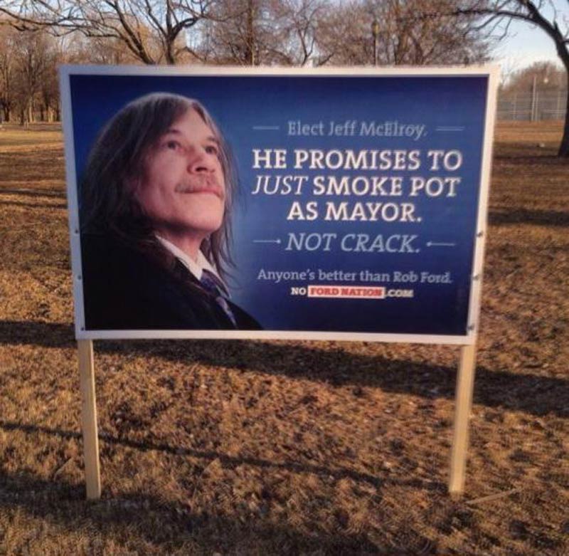 The most honest political billboard of all time