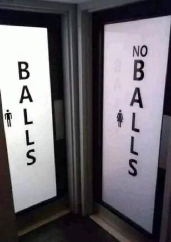 Toilets at a meatball restaurant