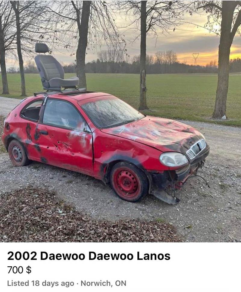 Car I saw for sale