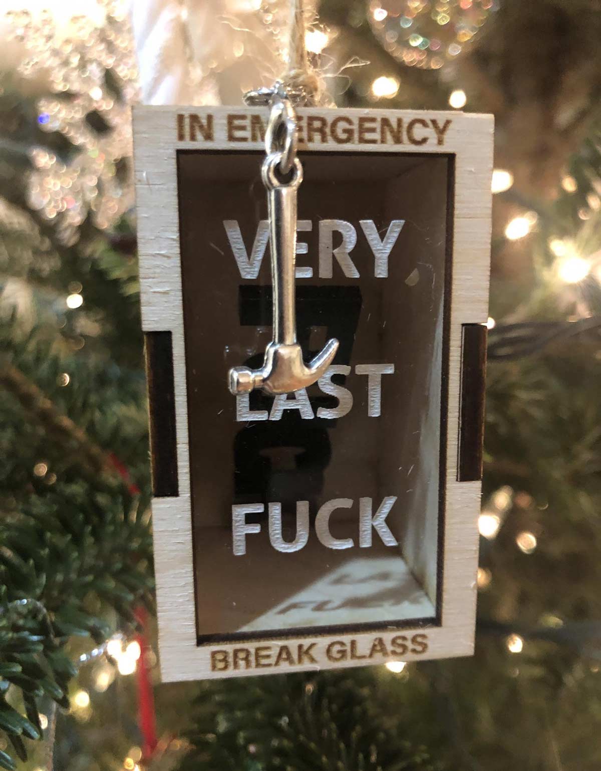 One of my mom’s ornaments