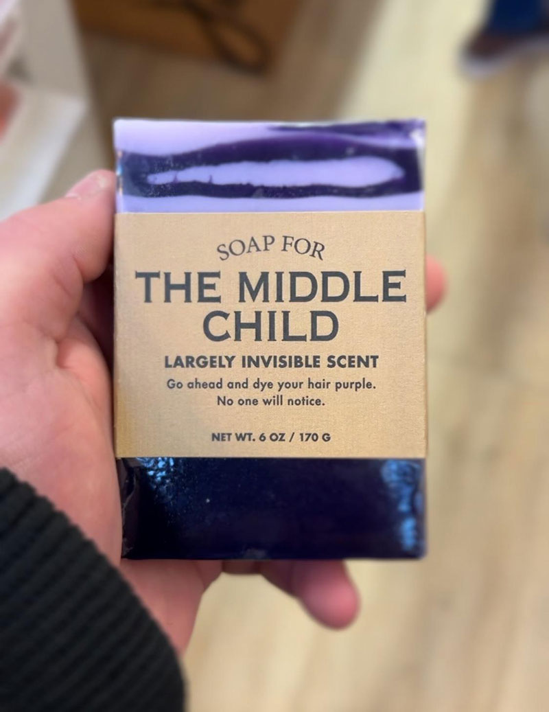 Middle Child Soap