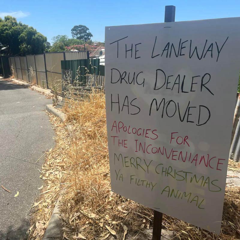 The Laneway Drug Dealer