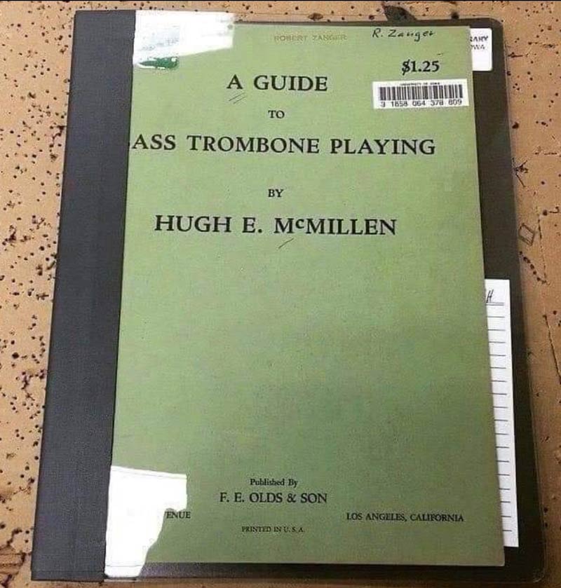 Required reading at band camp