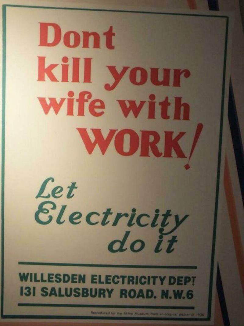 Don't kill your wife with work!
