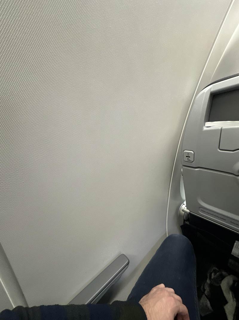 Paid for a window seat and received a wall instead. The only window seat without a window. Avoid 12A