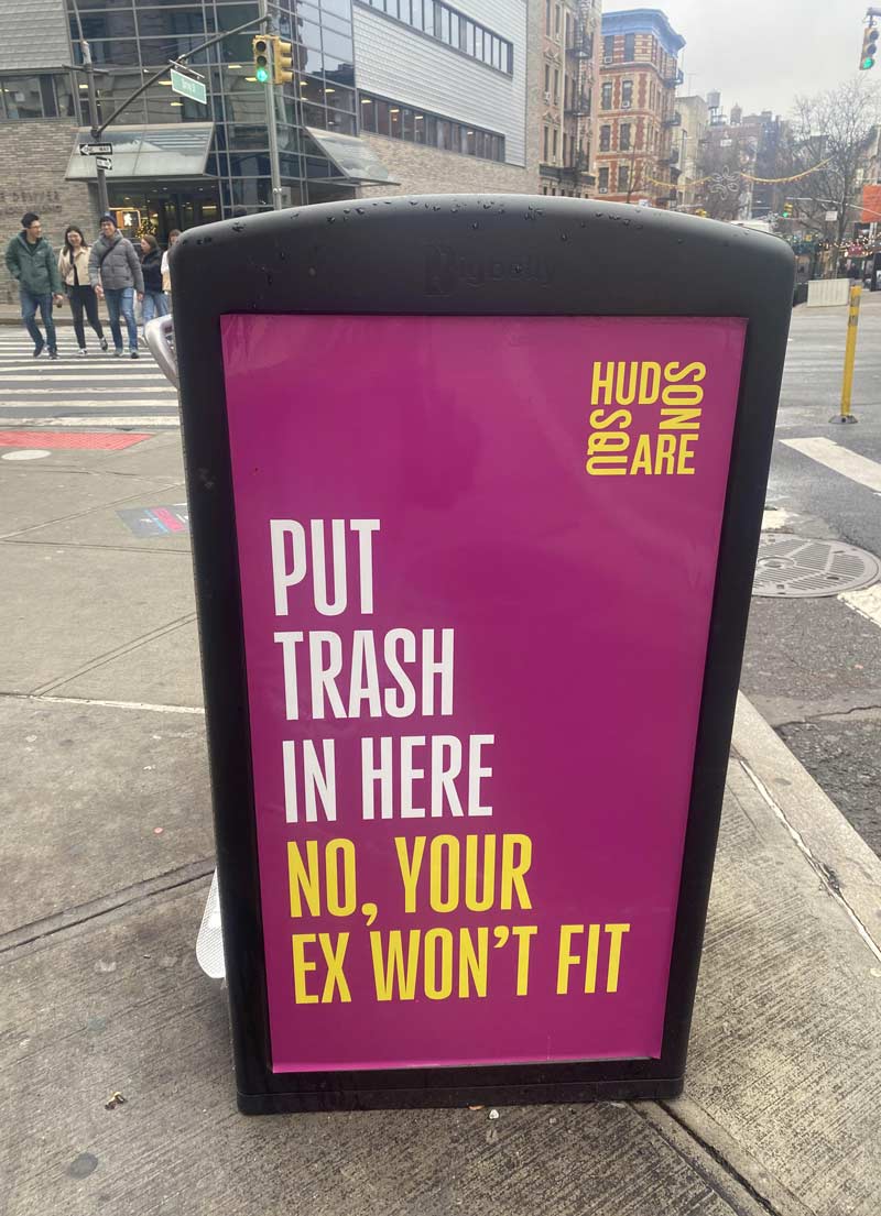 Trash can I came across in Manhattan