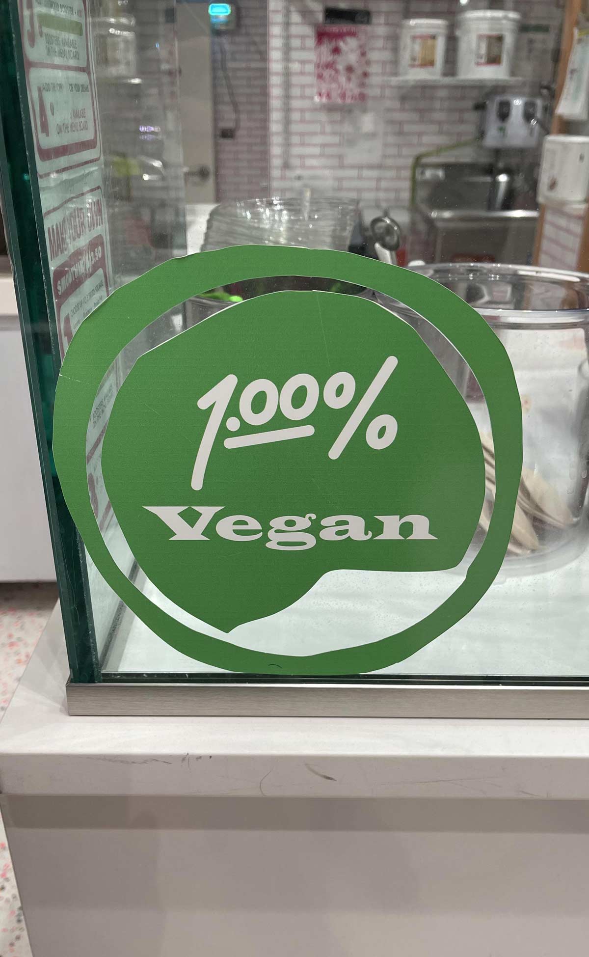 So... 99% not vegan?