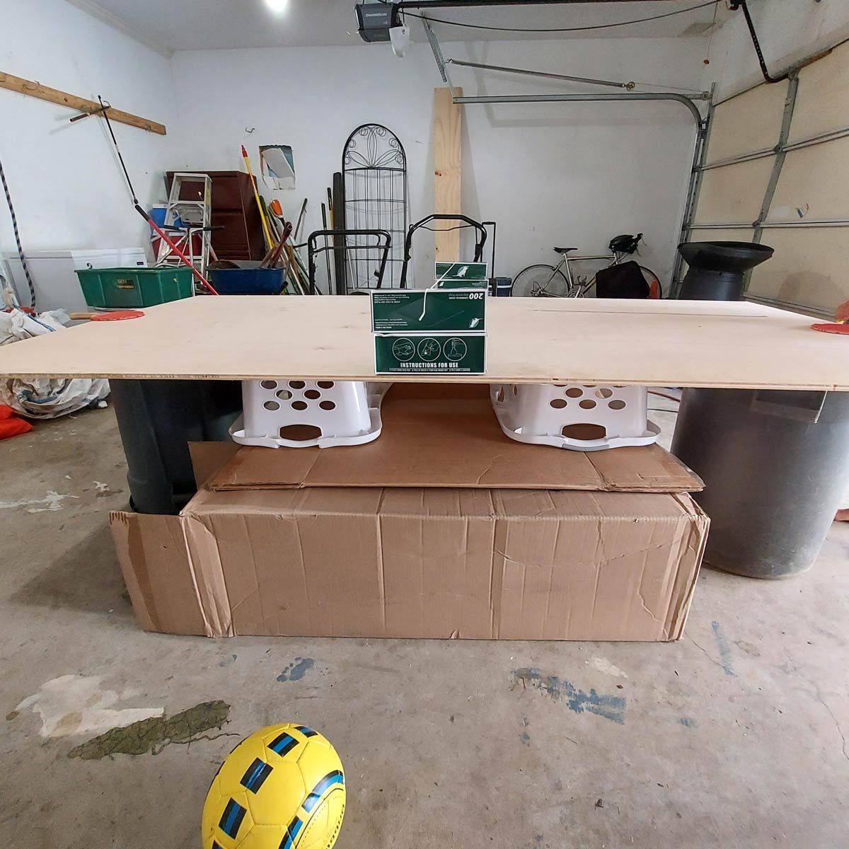 DIY Ping Pong table