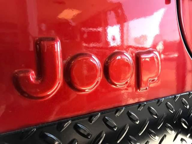 Finished painting the Joop, boss
