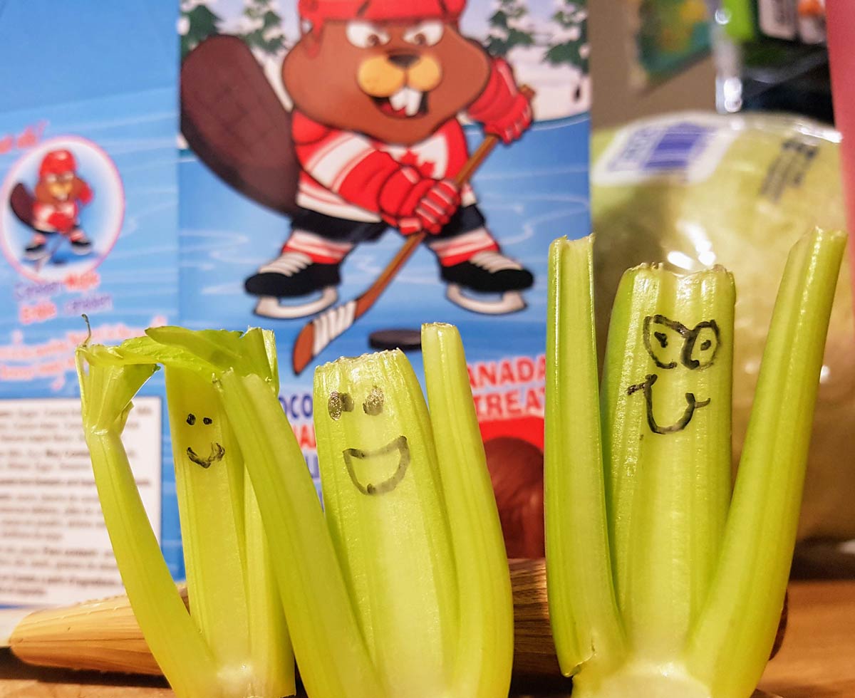 My cheering celery