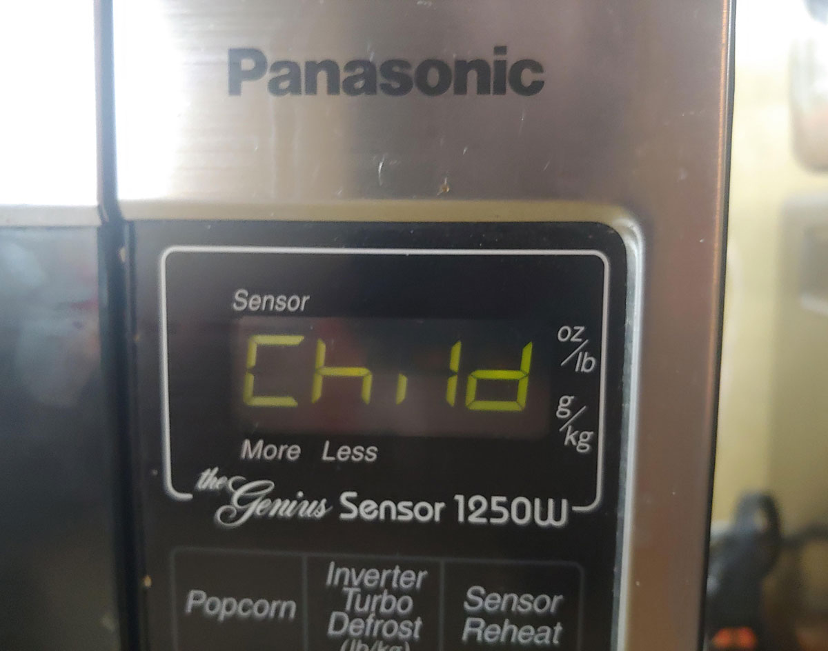 MY MICROWAVE IS HUNGRY