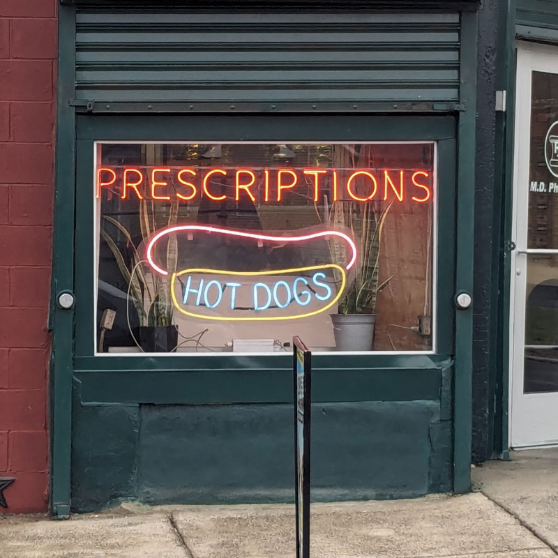 I got a fever and the only prescription is more hot dogs