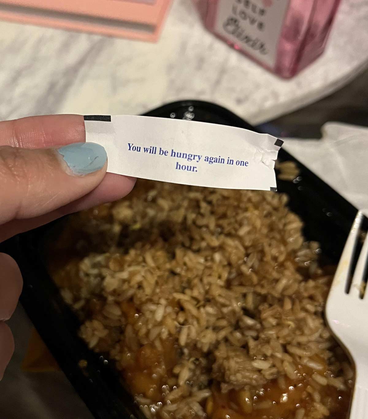 Accurate fortune cookie