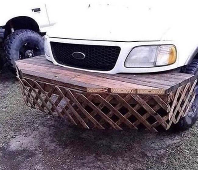 Decked out bumper