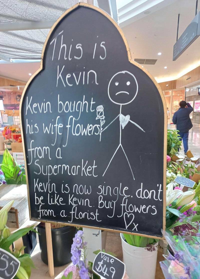 Don't be like Kevin