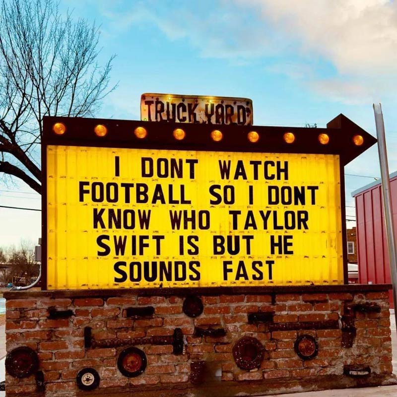 I don't watch football...