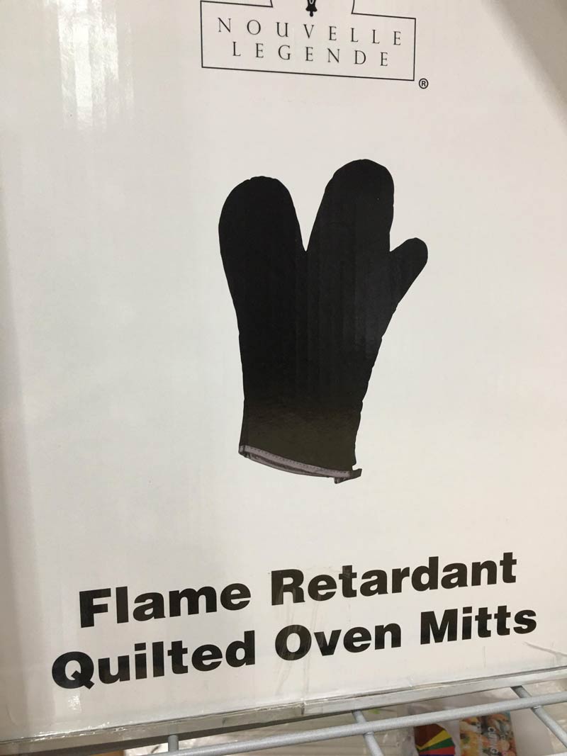 Oven mits for Vulcans