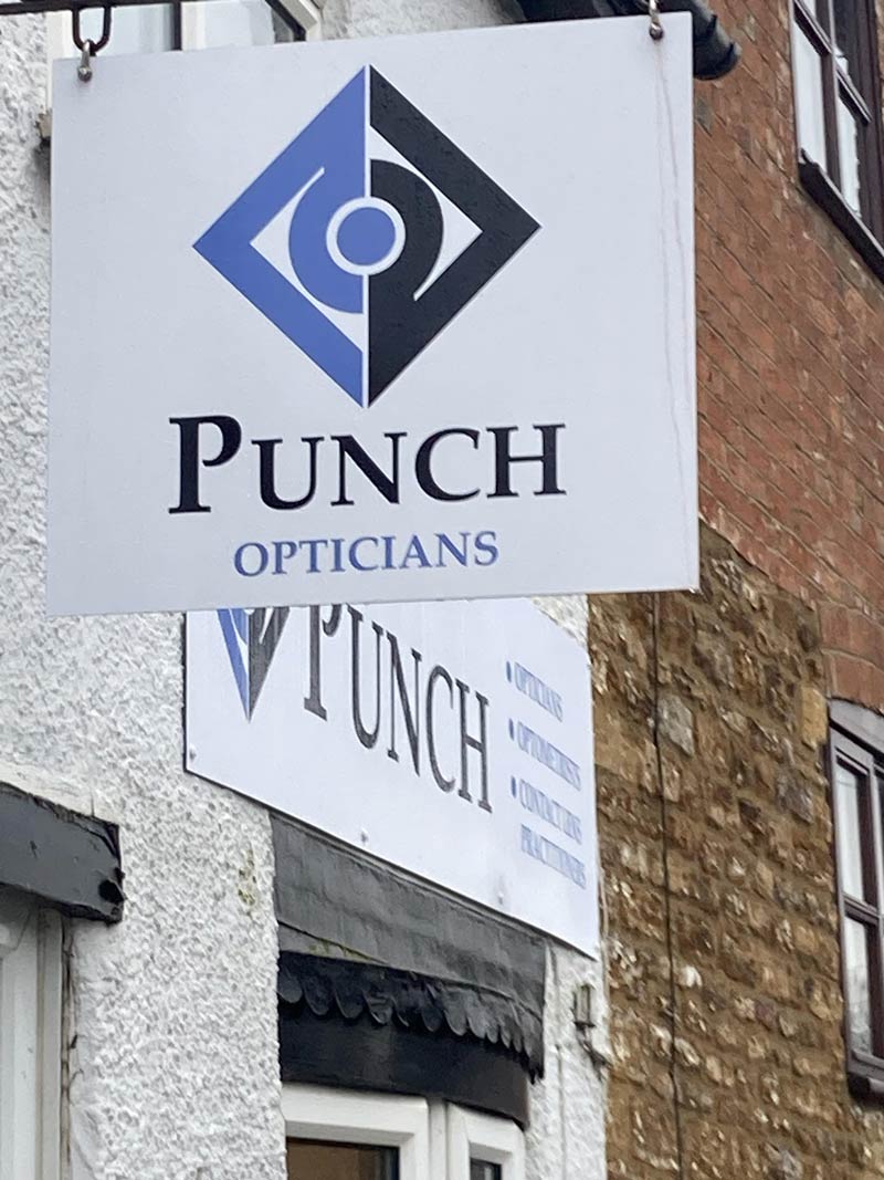 My local optician just re-branded...