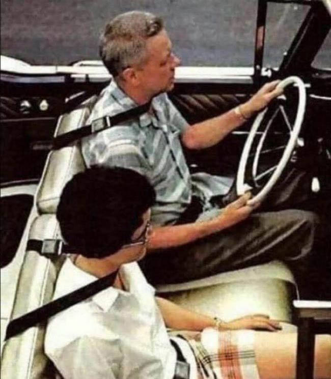 Seatbelt concept in the 60s