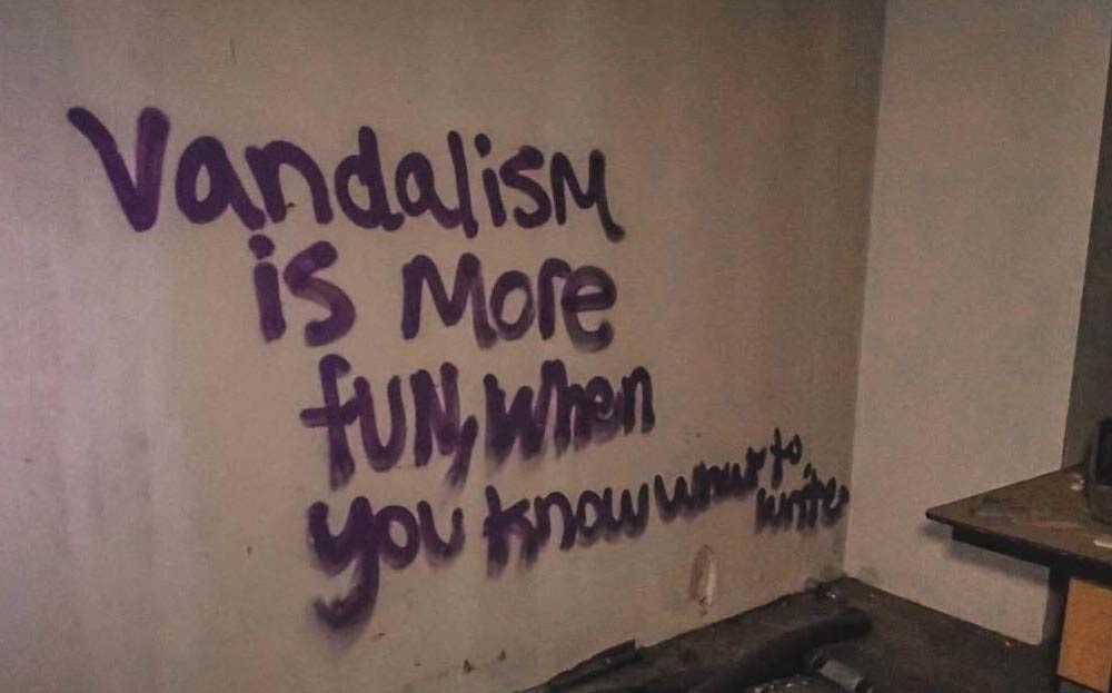 Vandalism