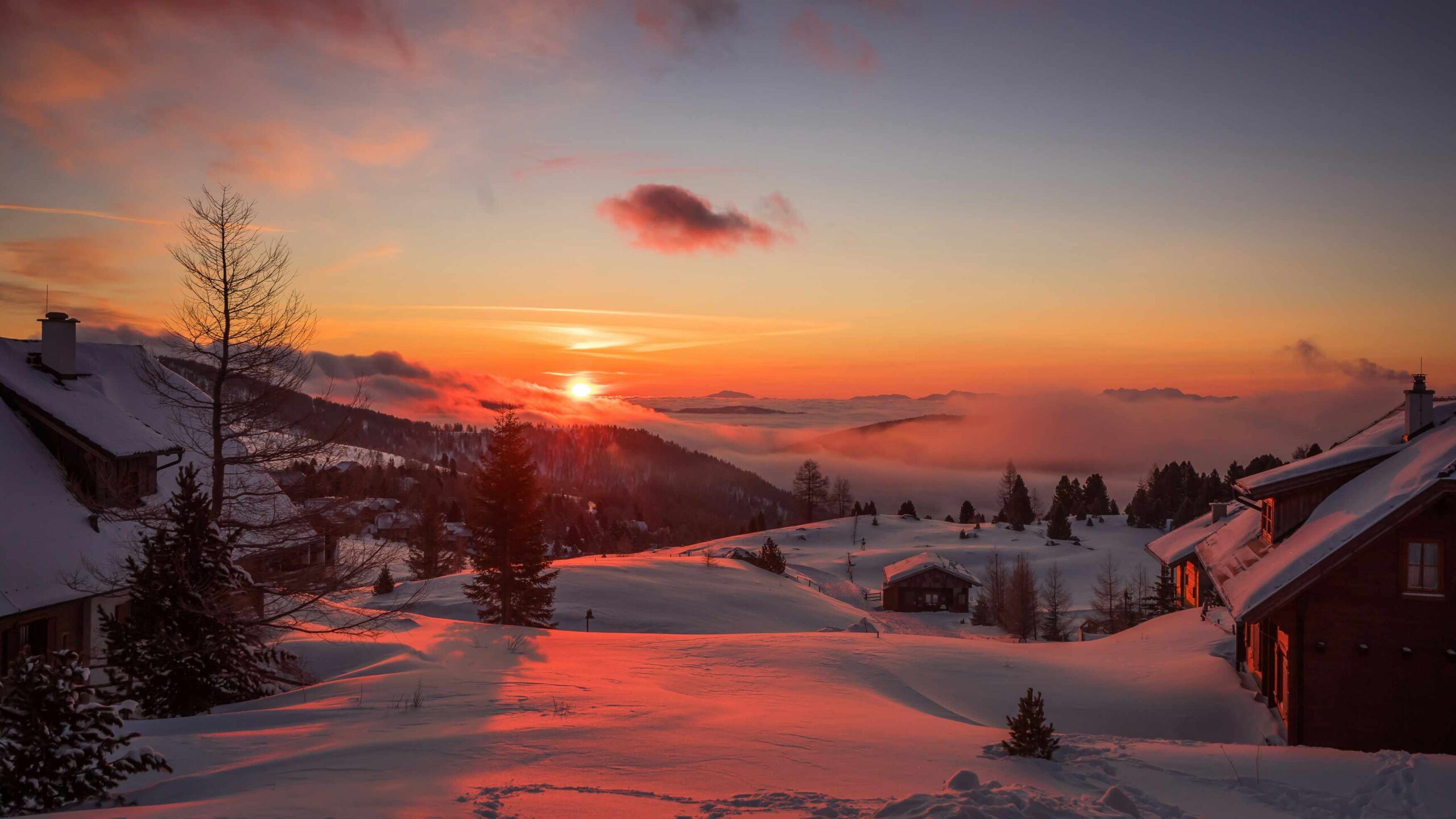 Winter wonderland, Falkertsee, Austria
