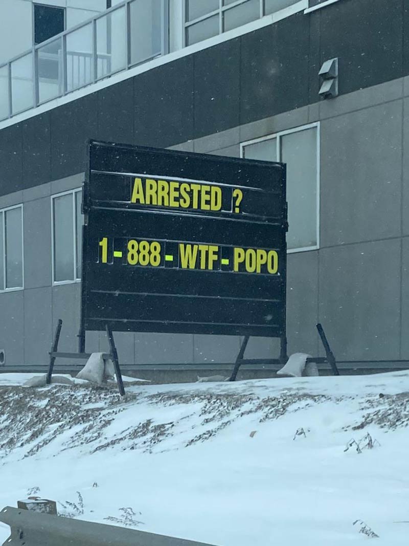 Arrested?