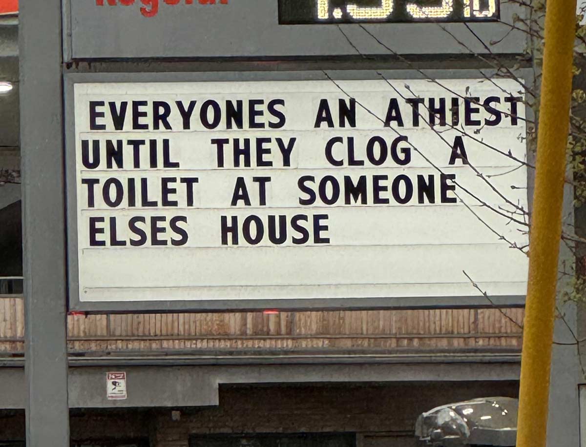 Everyone's an Atheist..