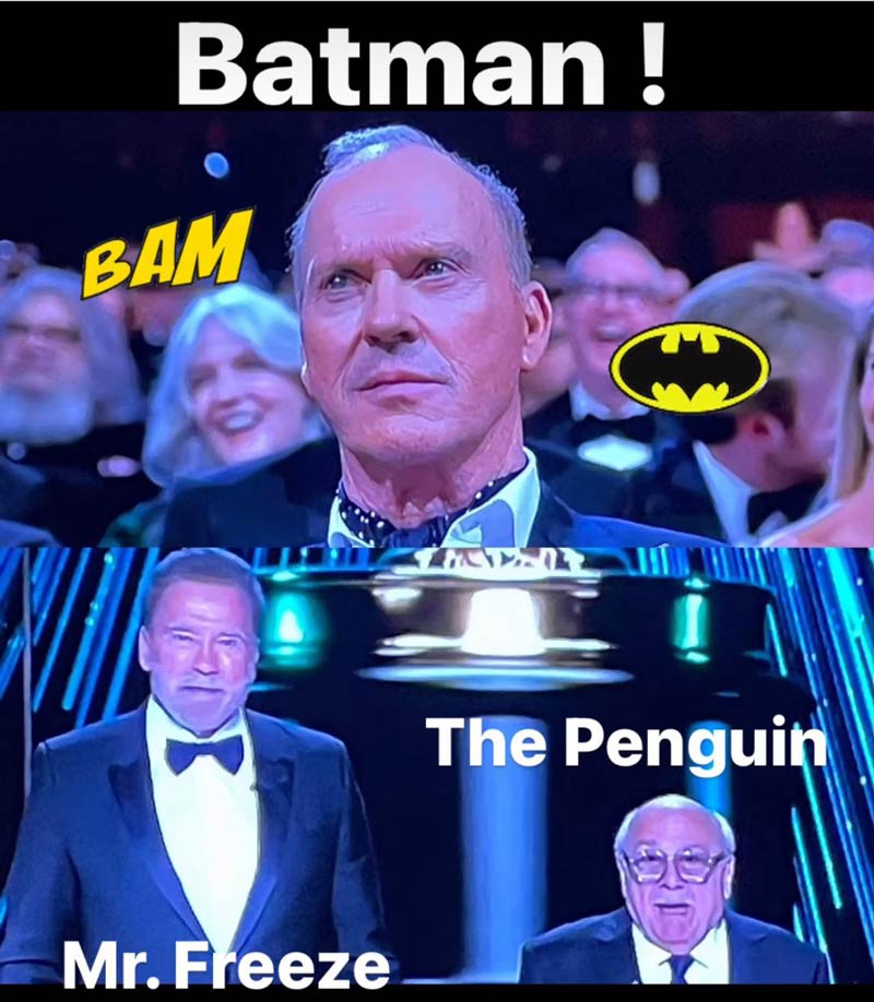 Batman at the Oscar’s!