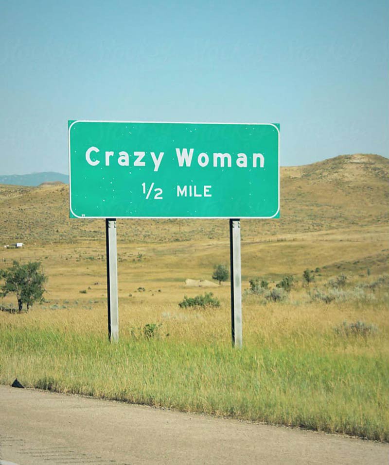 Hey, they named a town after my wife!