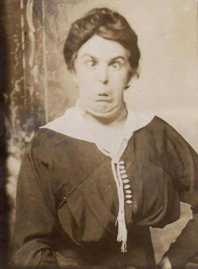 Unusual Portrait Of A Victorian Lady