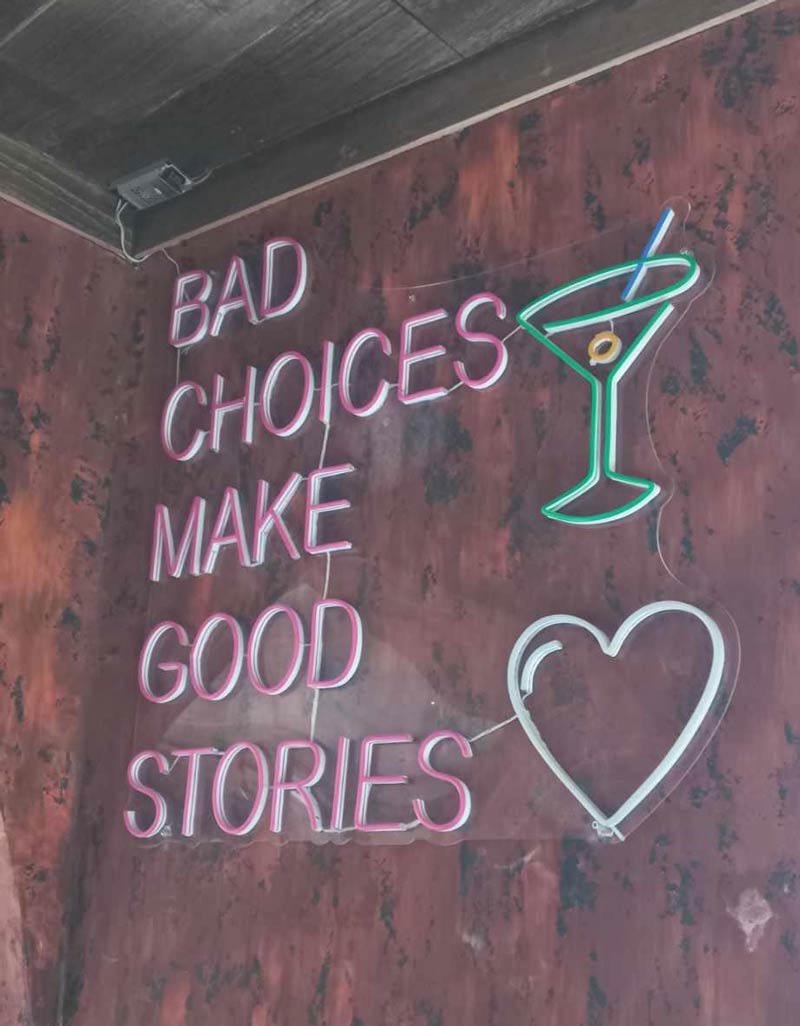 Bad choice make good stories