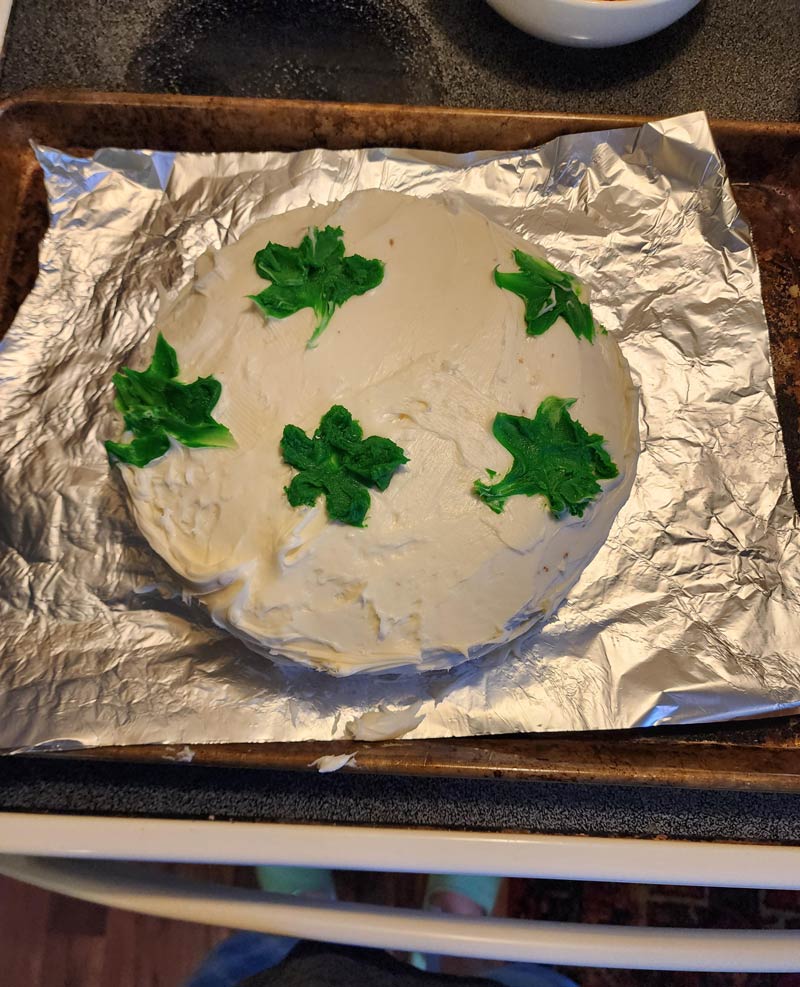 I told my husband I wanted to make my own birthday cake. I understand if you're overwhelmed by my skills