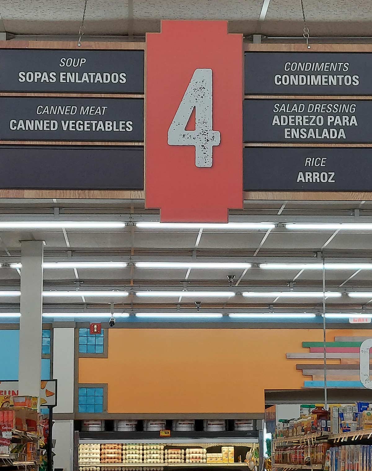 Apparently, the Spanish translation for "Canned meat" is "Canned vegetables"