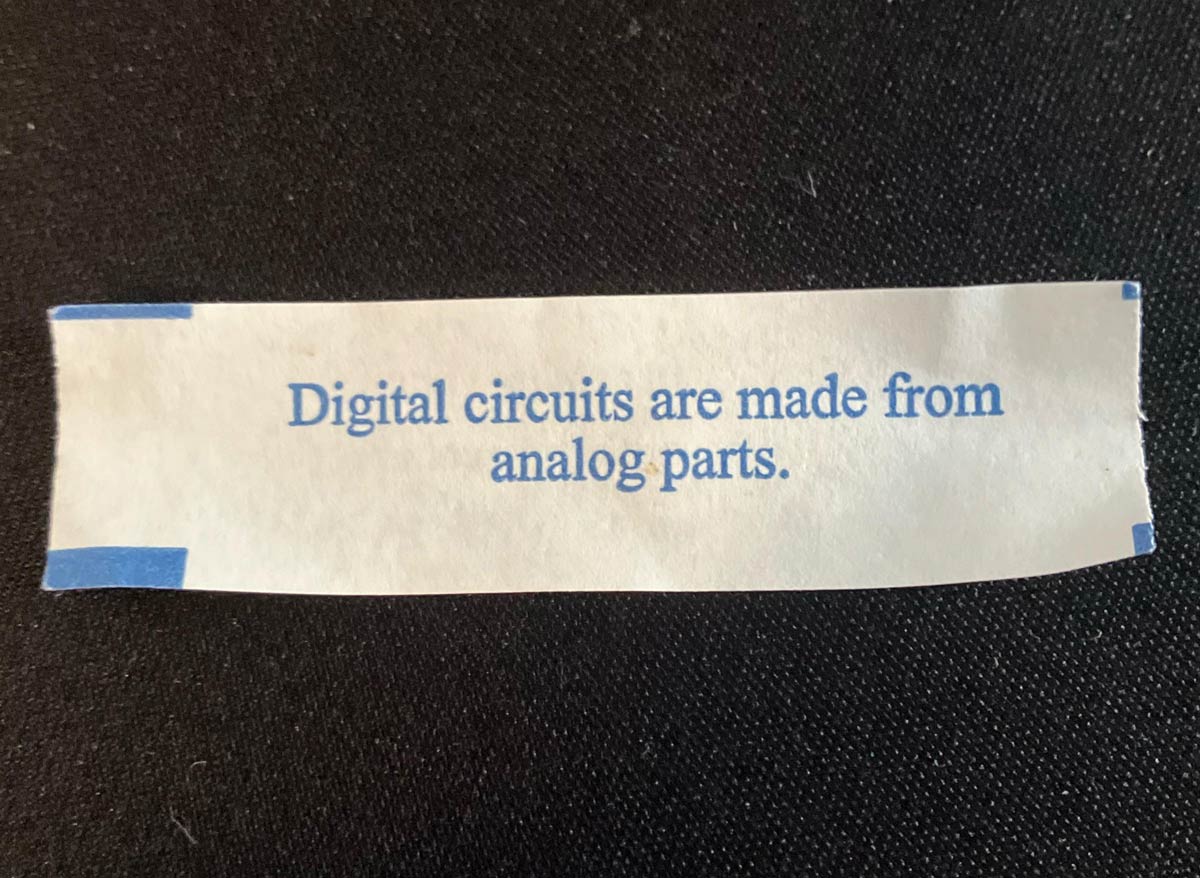 The fortune cookie industry has just completely given up