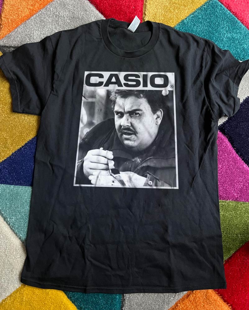 John Candy Casio shirt