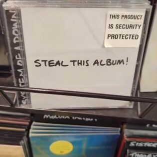 They security protected the album called Steal This Album