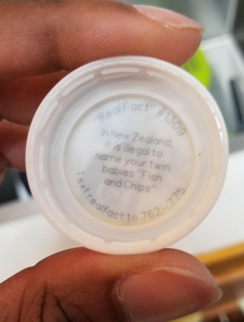 Fun fact of the day from my Snapple